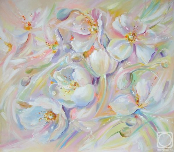 Аннет Логинова картины цветы