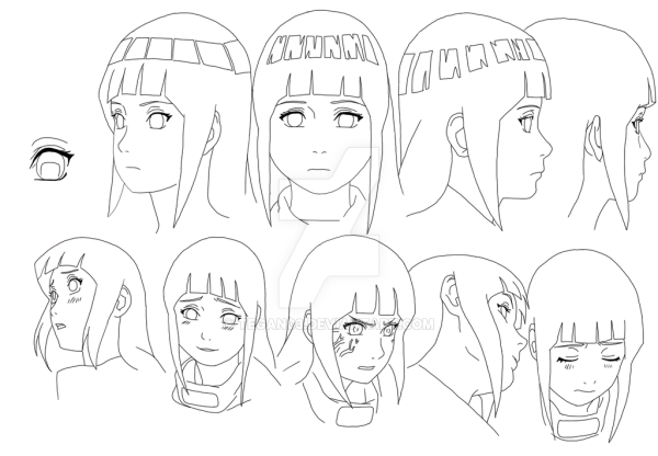 Нарисовать Наруто и Хината