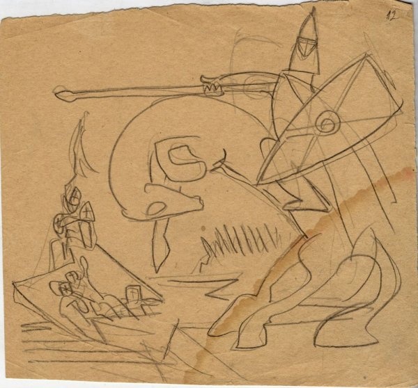 Эйзенштейн Сергей Михайлович рисунки