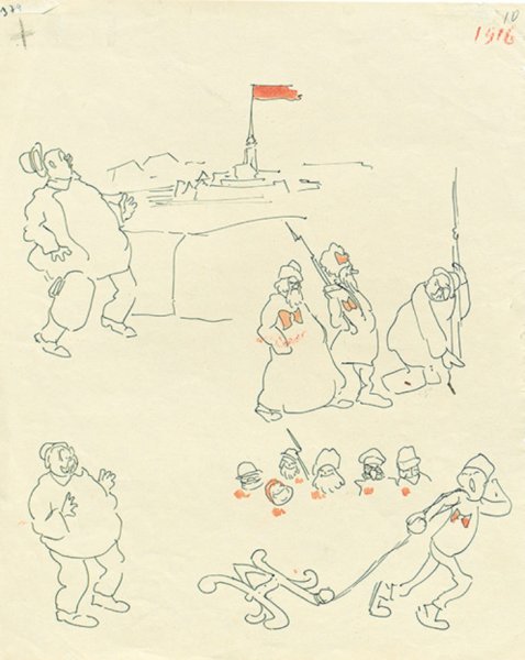 Раскадровка к фильму Иван Грозный Сергей Эйзенштейна