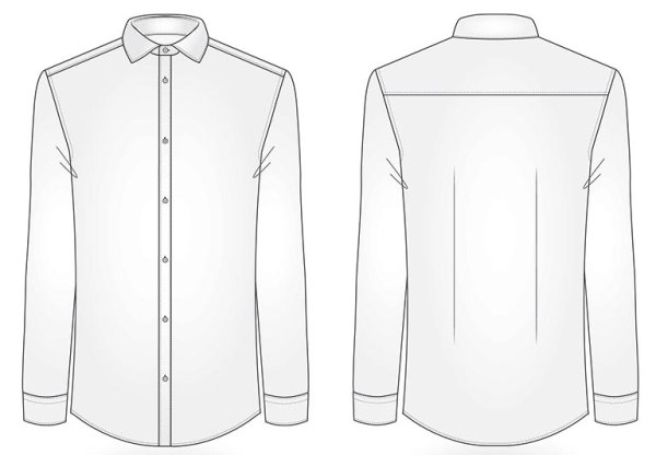 Эскиз рубашки