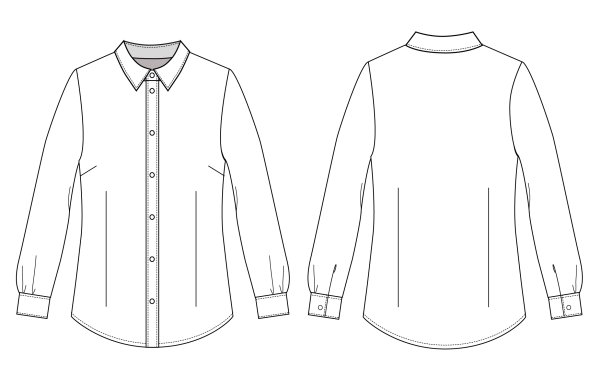 Эскиз рубашки