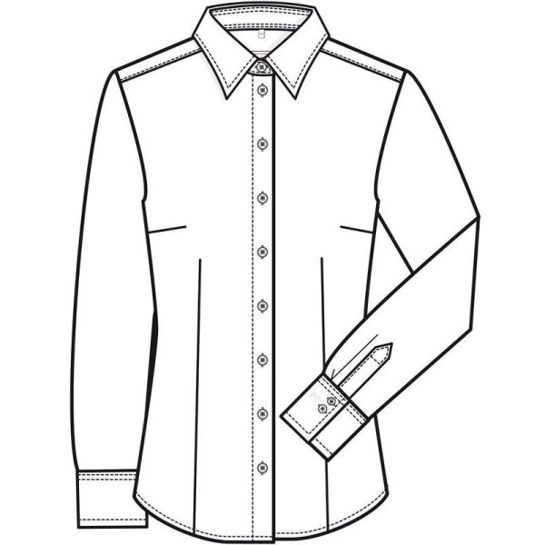 Технический эскиз рубашки