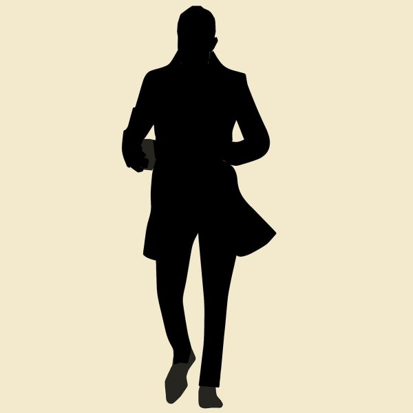 Пальто а силуэта