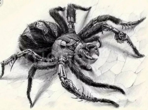 Тарантул мультяшный