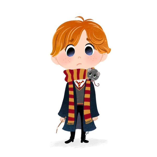 Рон Уизли мультяшный