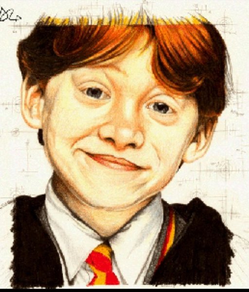 Рон Уизли портрет