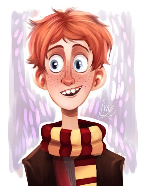 Рон Уизли арт