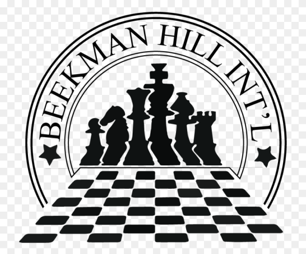 Шахматная доска с фигурами вектор