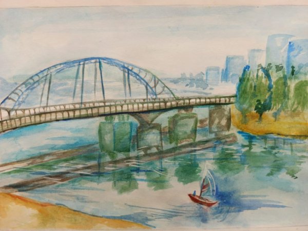 Достопримечательности Уфы рисунок для детей