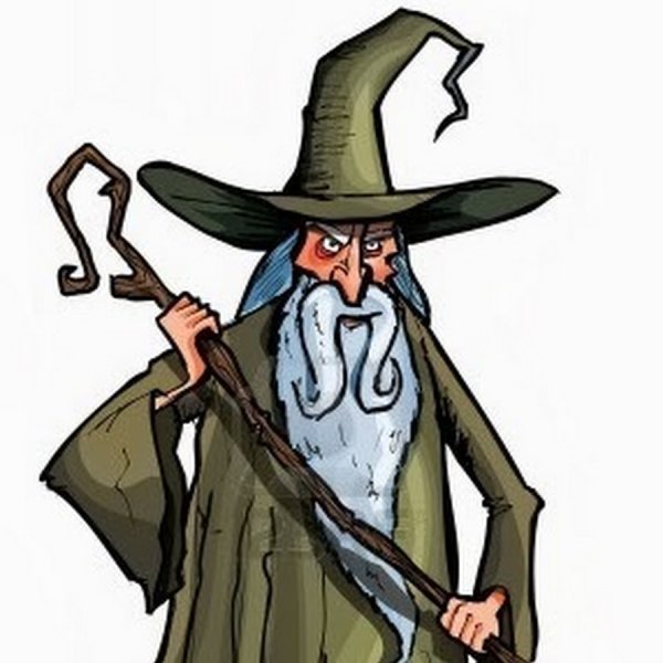 Злой волшебник для детей