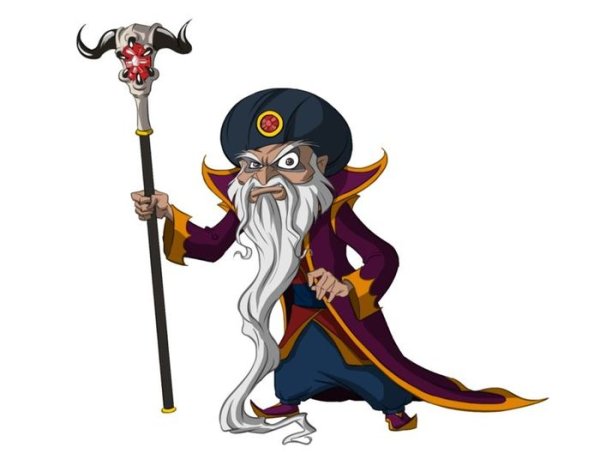 Черномор из сказки Руслан и Людмила