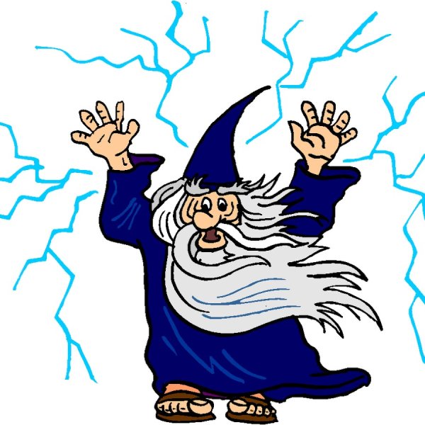 Злой волшебник для детей