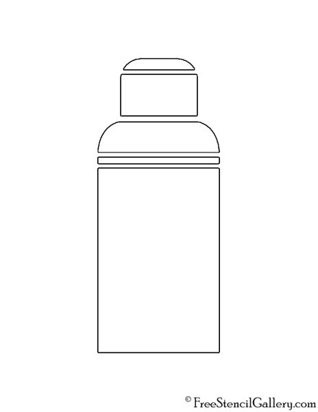 Раскраска термос для детей