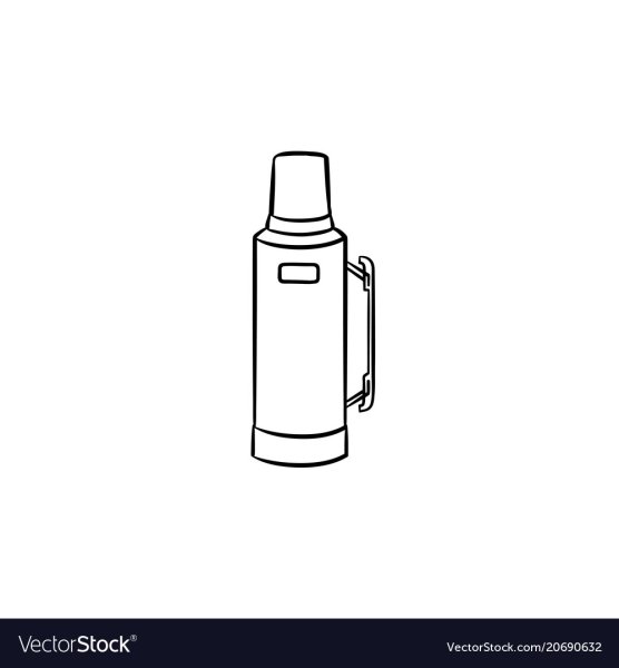 Нарисовать термос