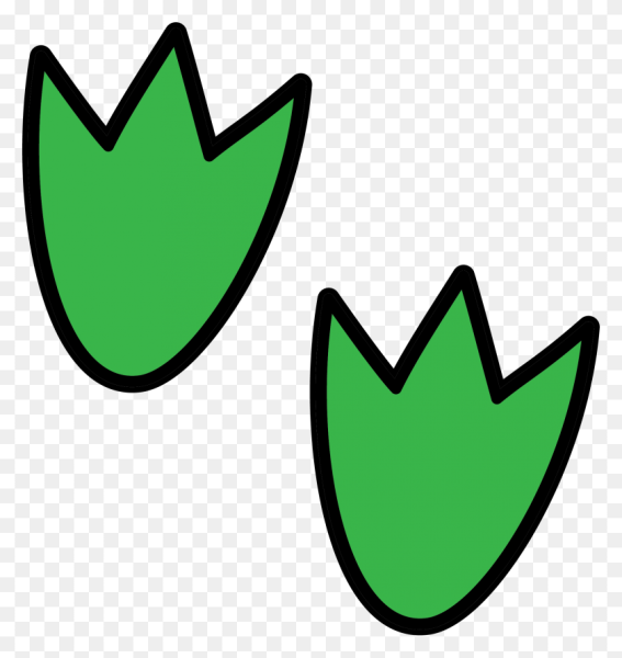 Следы динозавров раскраска