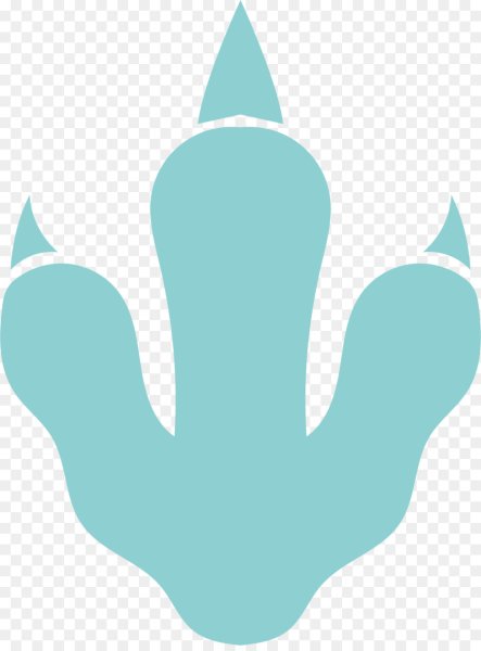 Следы динозавров для детей