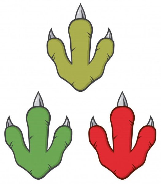 Следы динозавров