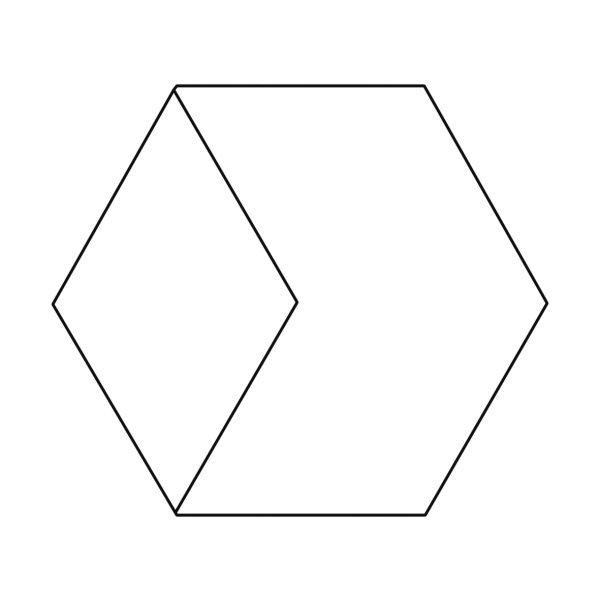 Лекало шестигранника