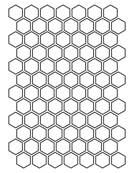 Шестиугольник 5на5