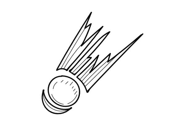 Метеор карандашом