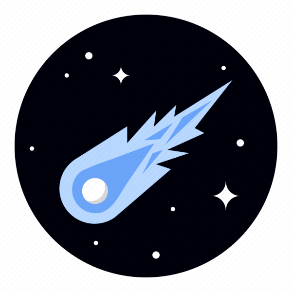 Метеориты мультяшные