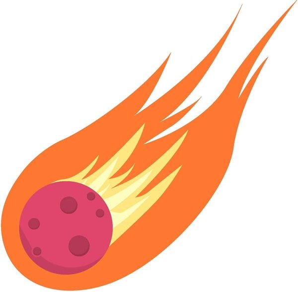 Метеорит анимация