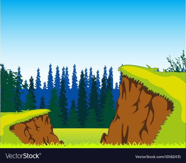 Рисуем овраг