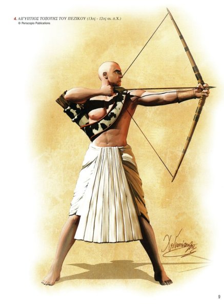 Изображение египетского воина