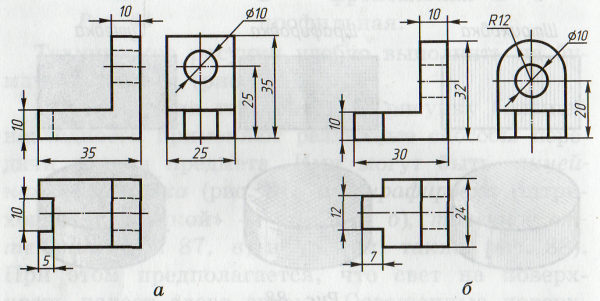 Чертежи и аксонометрические проекции предметов 9 класс