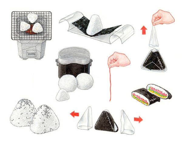 Онигири тату