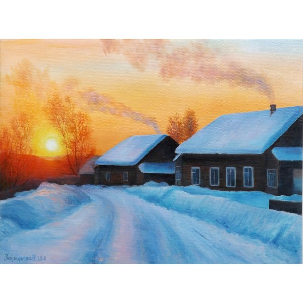 Джордж Ковач Рождественский пейзаж