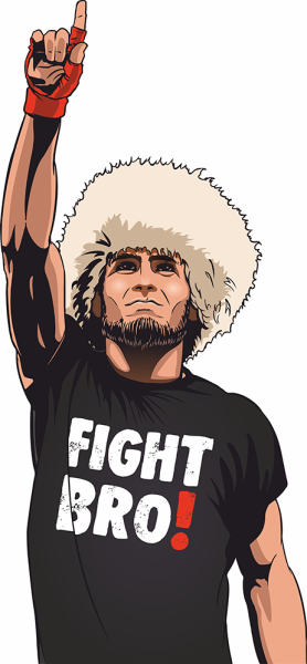 Хабиб Нурмагомедов мультяшный