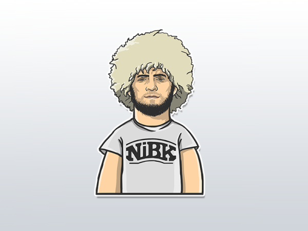 Хабиб Нурмагомедов портрет