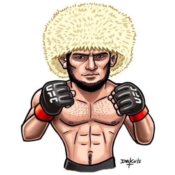 Хабиб Нурмагомедов мультяшный