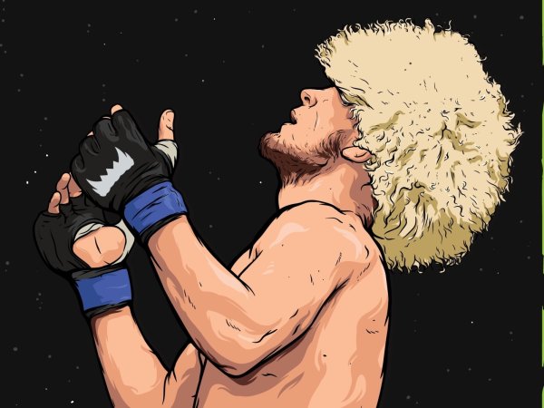 Энергетик горилла Хабиб Нурмагомедов