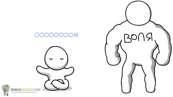 Сила воли иллюстрация