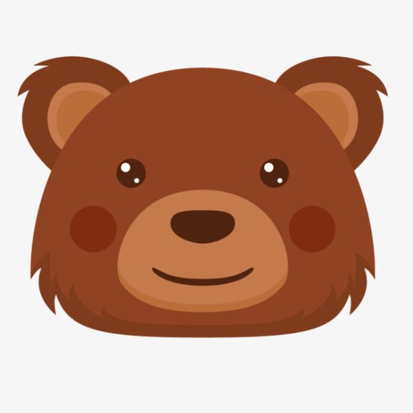 Мордочка медведя для детей