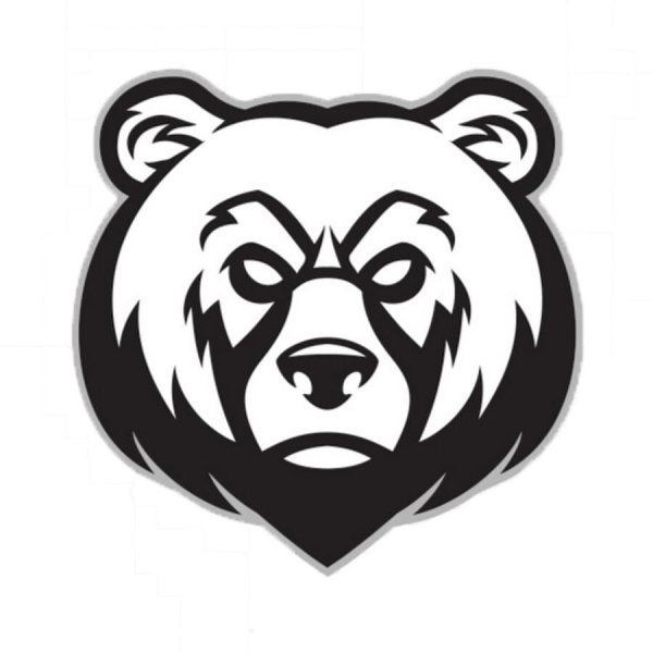 Маска медведя раскраска