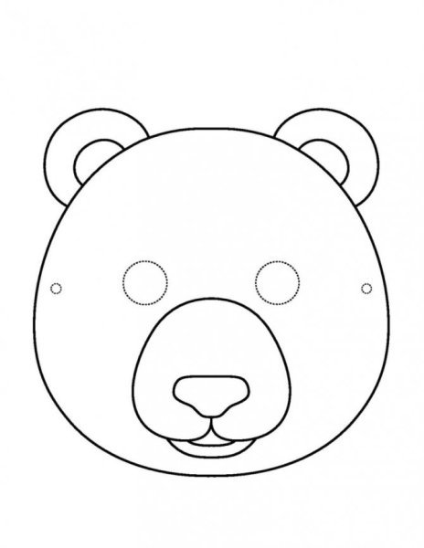 Мордочка медвежонка