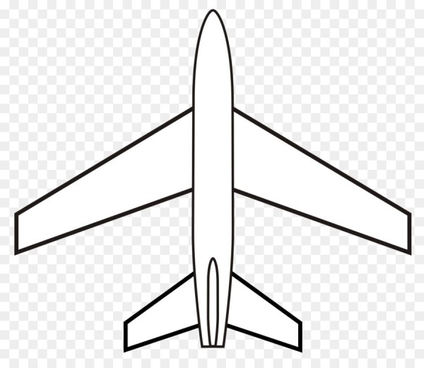 Самолет сверху