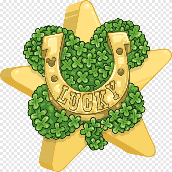 Четырехлистный Клевер с подковой