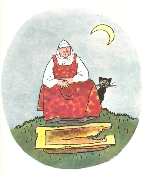 Рисунок разбитого корыта