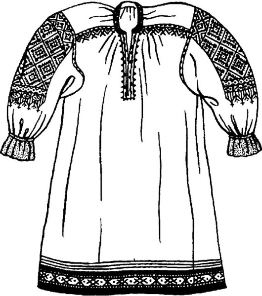 Костюм древней Руси 10-13 века