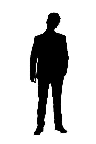 Силуэт парня