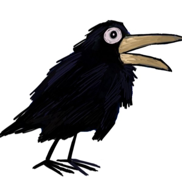 Вороны мультяшные