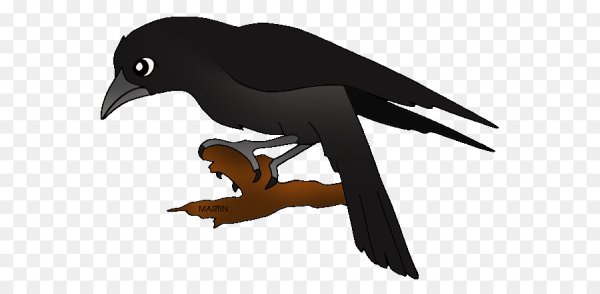 Ворон мультяшный