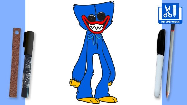 Хагги Вагги рисунок