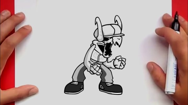 FNF раскраска tabi