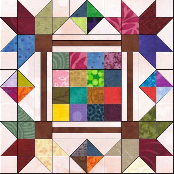 Узоры лоскутного шитья